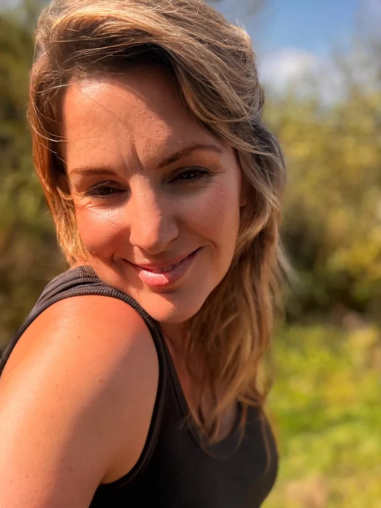 Lydia in golden evening light